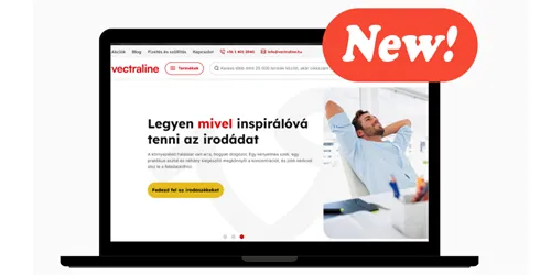 Vectraline.hu – webáruház fejlesztés a jövő igényeire szabva